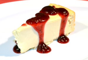 Cheescake-Plain with topping