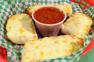 Cheese Bread at Frankies Pizza Maple Grove