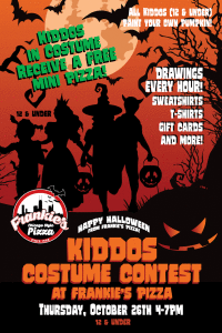Kiddos costume contest box topper 2017 poster version
