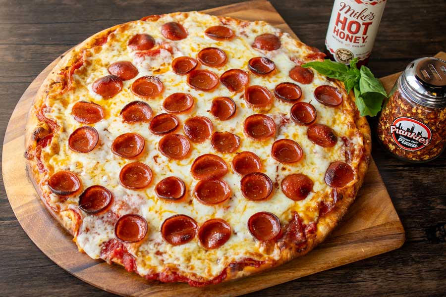 Frankies Hot Honey Pepperoni Pizza